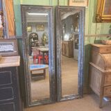 Old large entrance mirror with beautiful patina