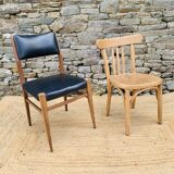 Mismatched pair of chairs