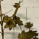 Golden bronze chandelier 19th