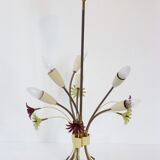 Great ceiling light 50s flowers design vintage 50's rockabilly lamp