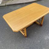 Rattan coffee table