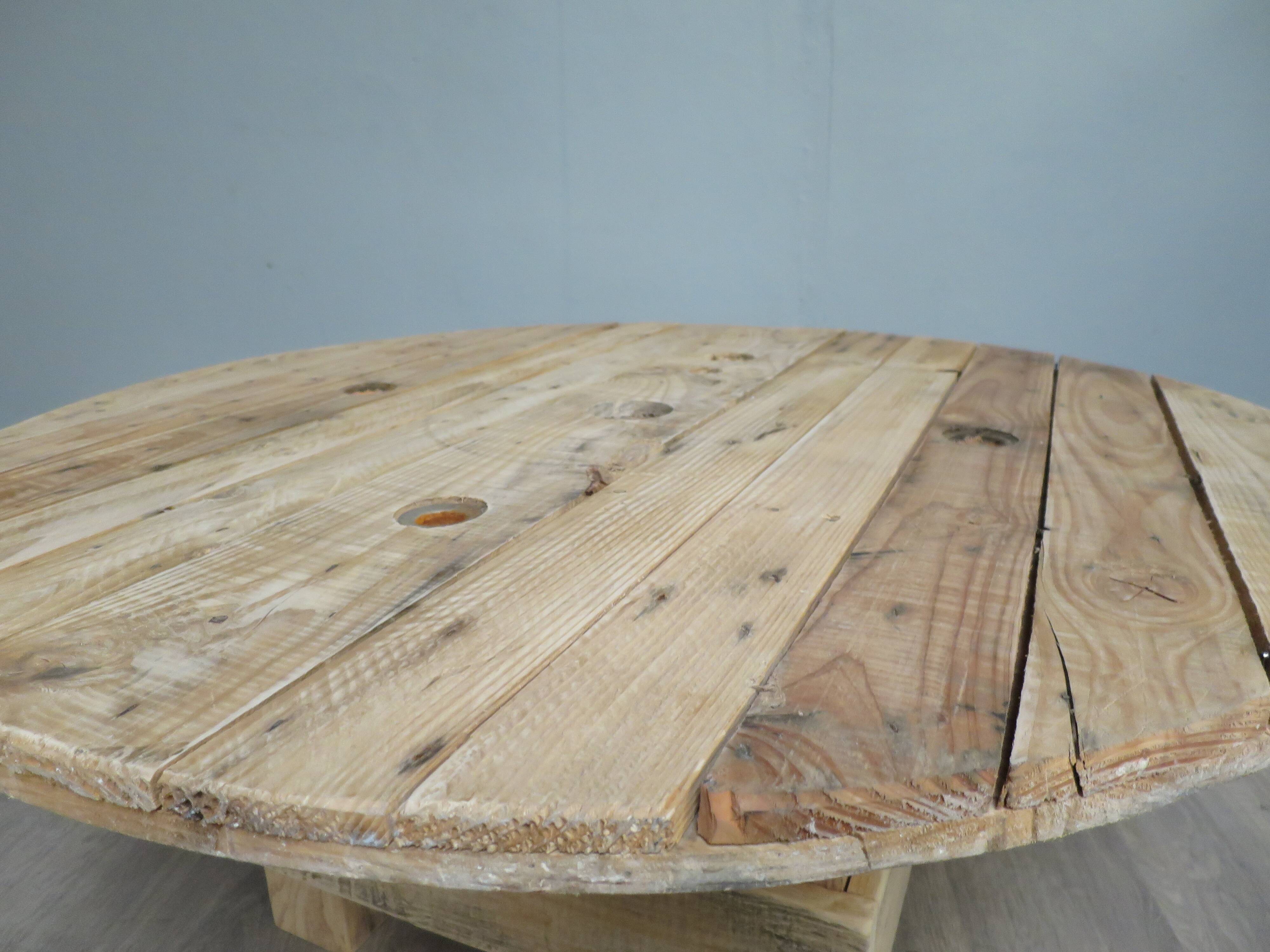 Coffee table in drum