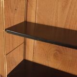 Black metal string shelf, 50s-60s