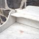 Wooden and marble toilet furniture