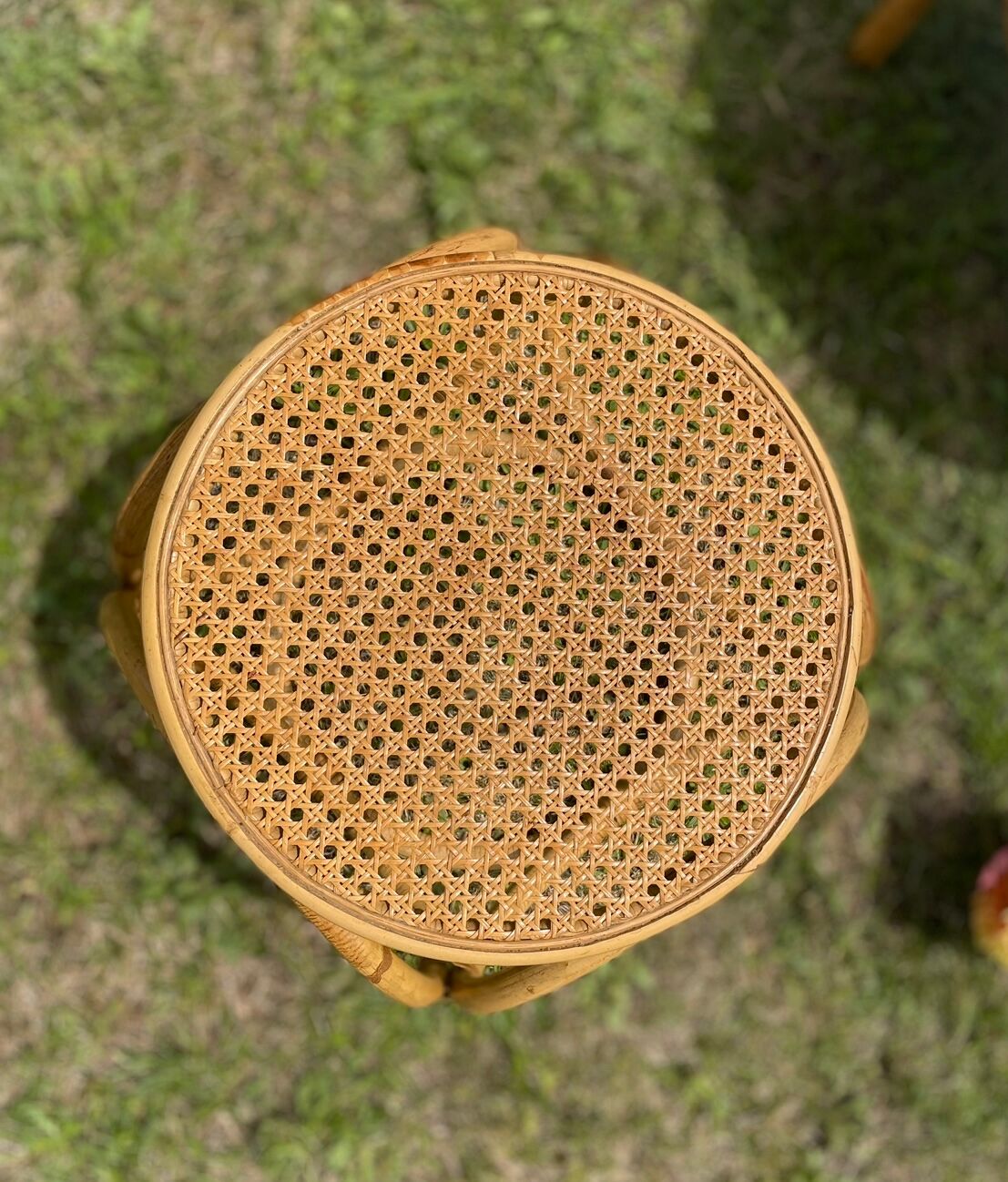 Restored garden furniture