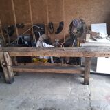 Old carpenter's workbench