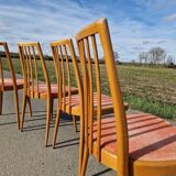 Set of 4 chairs by Antoine Suman