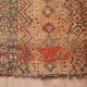 Peach Vintage Moroccan Rug 142 x 248 cm, Berber Wool Rug Handmade, Boho Rug