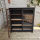 Restored antique display cabinet