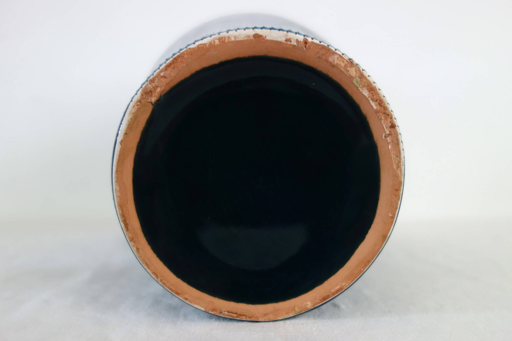 Vase couvert céramique style Bitossi, Italie années 70