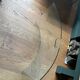 Curved glass firewall