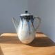 Glazed stoneware coffee pot - Biron art pottery - Vintage ceramics