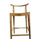 tabouret de bar / tabouret en bois wabisabi