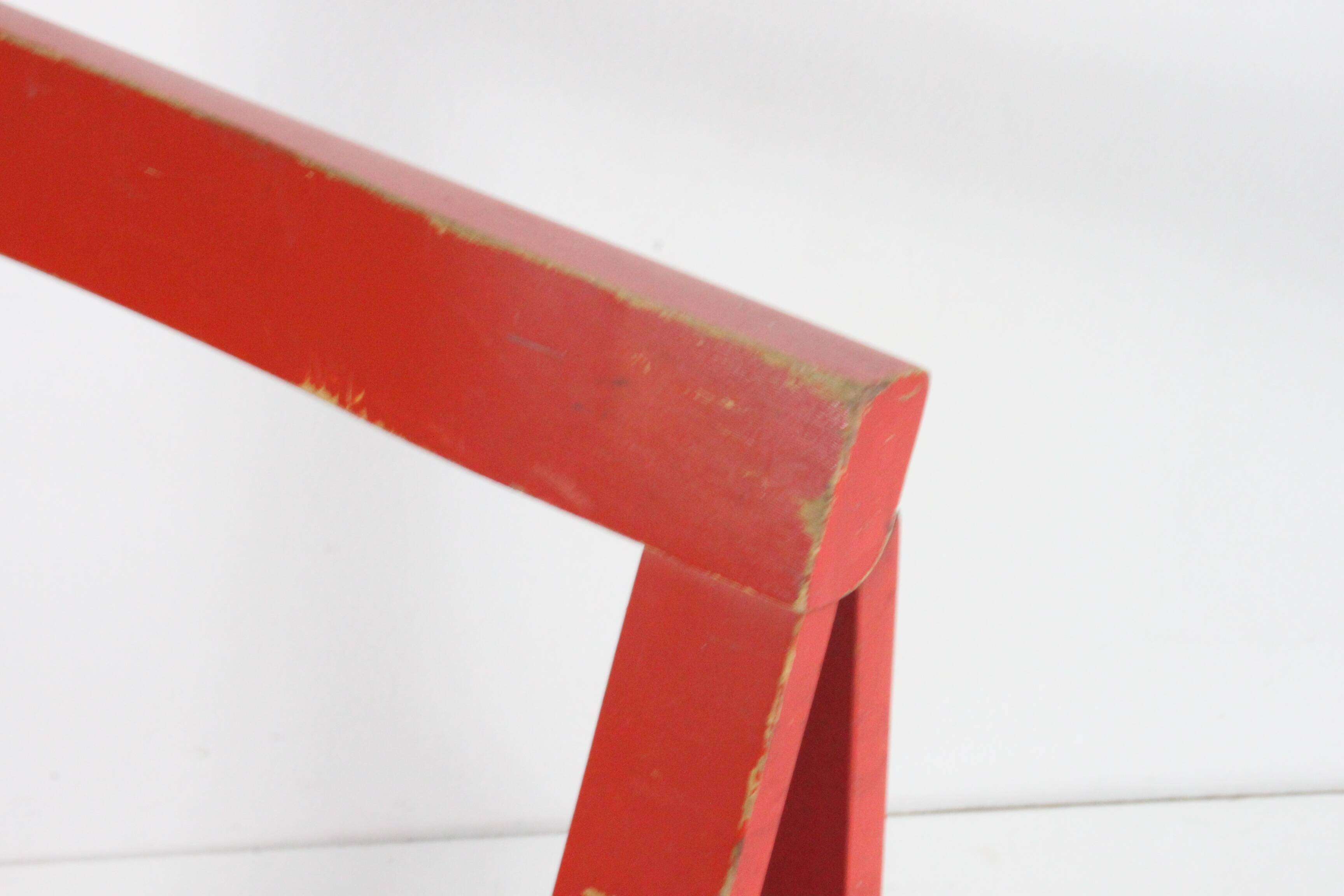 Vintage wooden folding chairs 1960s