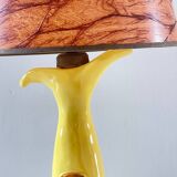 Vintage signed handmade ceramic lamp