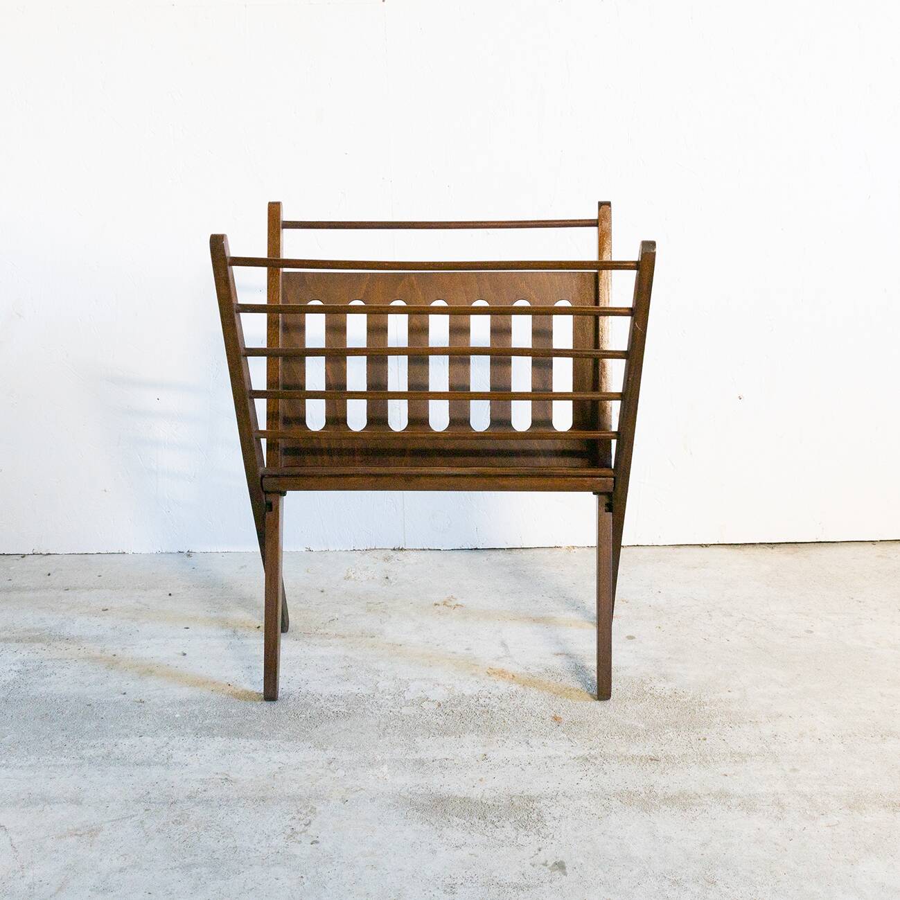 Vintage magazine rack by Cees Braakman