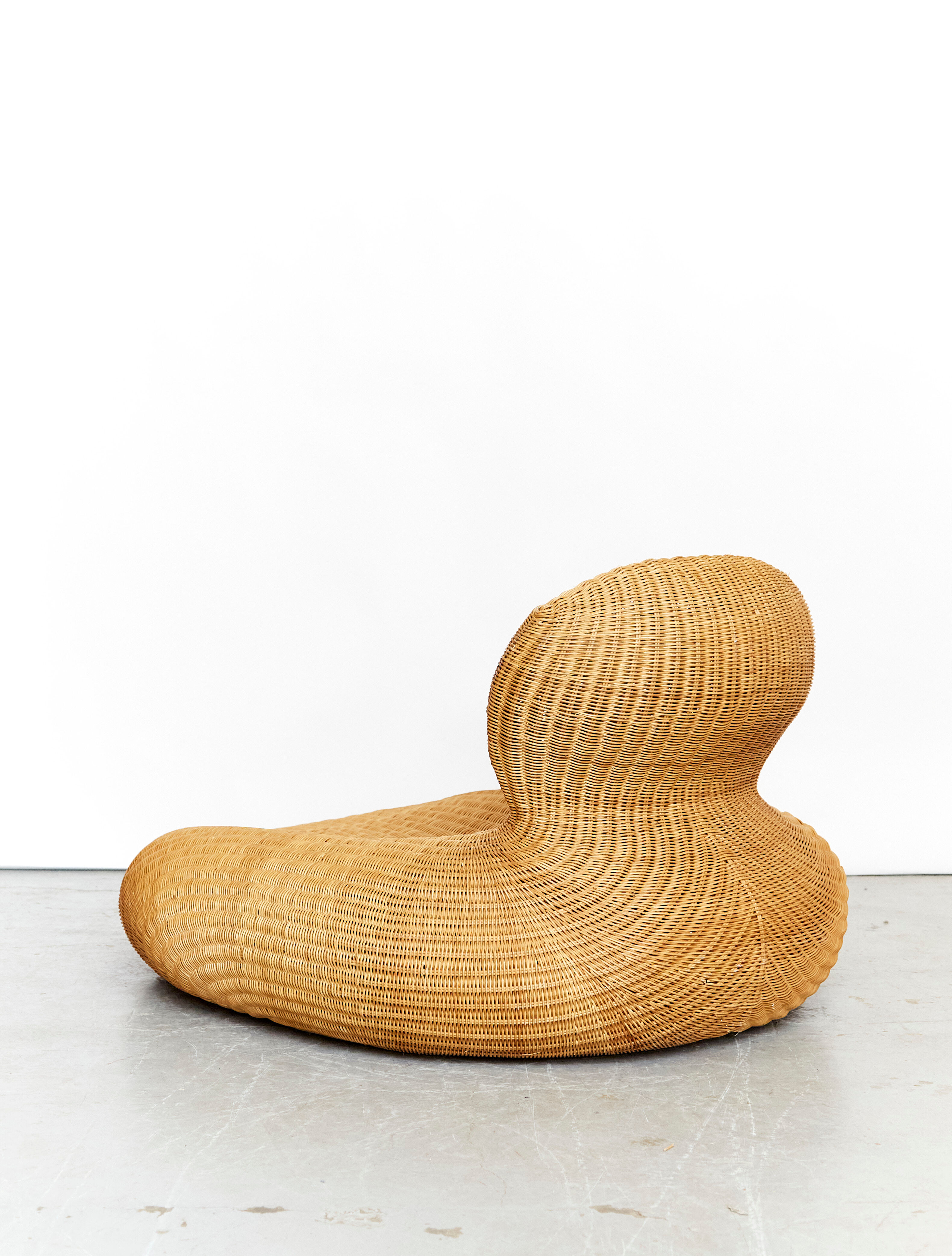 Fauteuil en rotin Storvig par Carl Öjerstam pour Ikea, années 2000