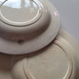 2 hollow plates Terre de fer