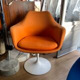 Armchair Eero Saarinen swivel edition Knoll vinage circa 1970