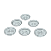 Six dessous de verres en cristal Baccarat