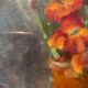 Old painting, still life with cloves by Abel Gay (1877-1961)