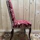 Suite de 6 chaises époque Napoléon III en acajou