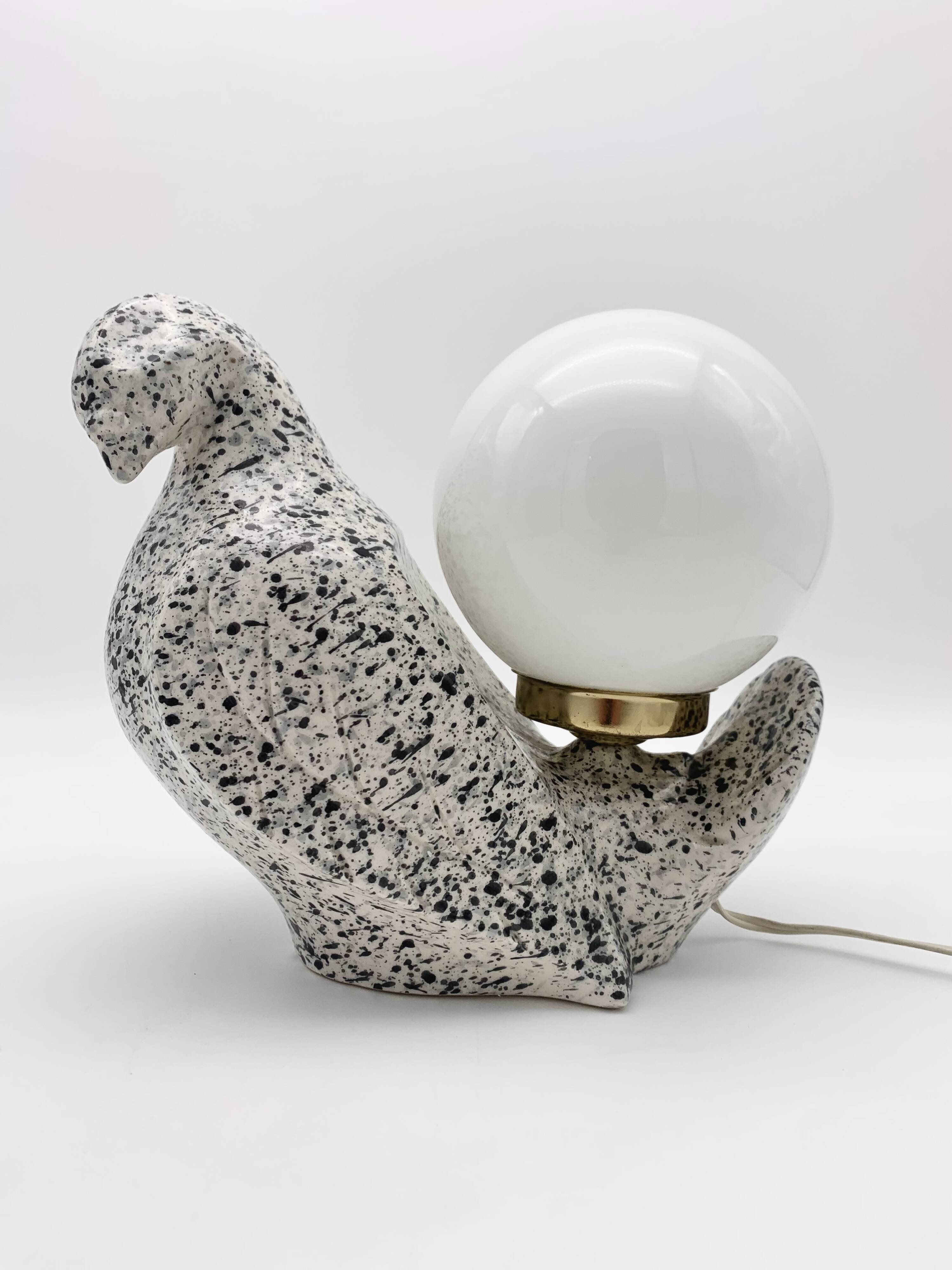 Vintage bird lamp, 1970