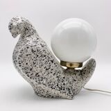 Vintage bird lamp, 1970