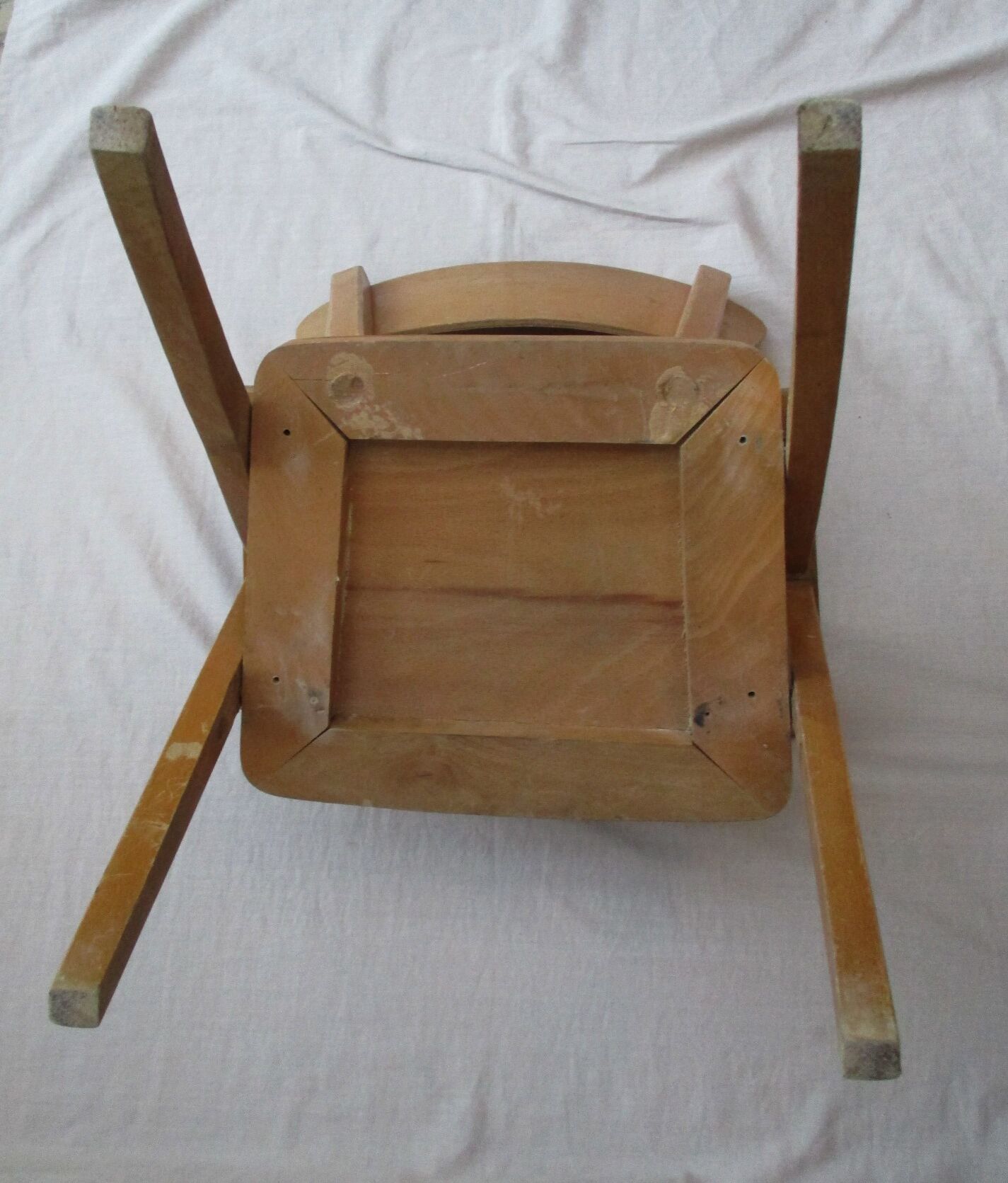 Vintage armchair child compass feet