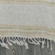 Off-White Oversize Oushak Vintage Rug For Living Room, 181x335 Cm
