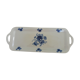 Presentation tray in blue and white Baudour porcelain