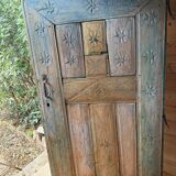 Old blue door