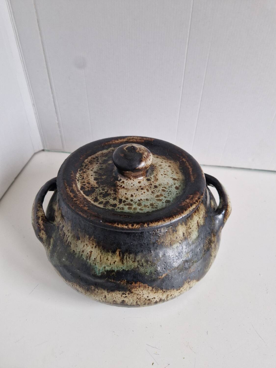 Small Glazed Earthenware Soup Tureen