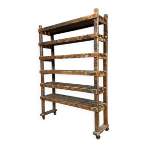 ancien étagère en bois