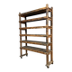 Old wooden shelf from a shoemaker.