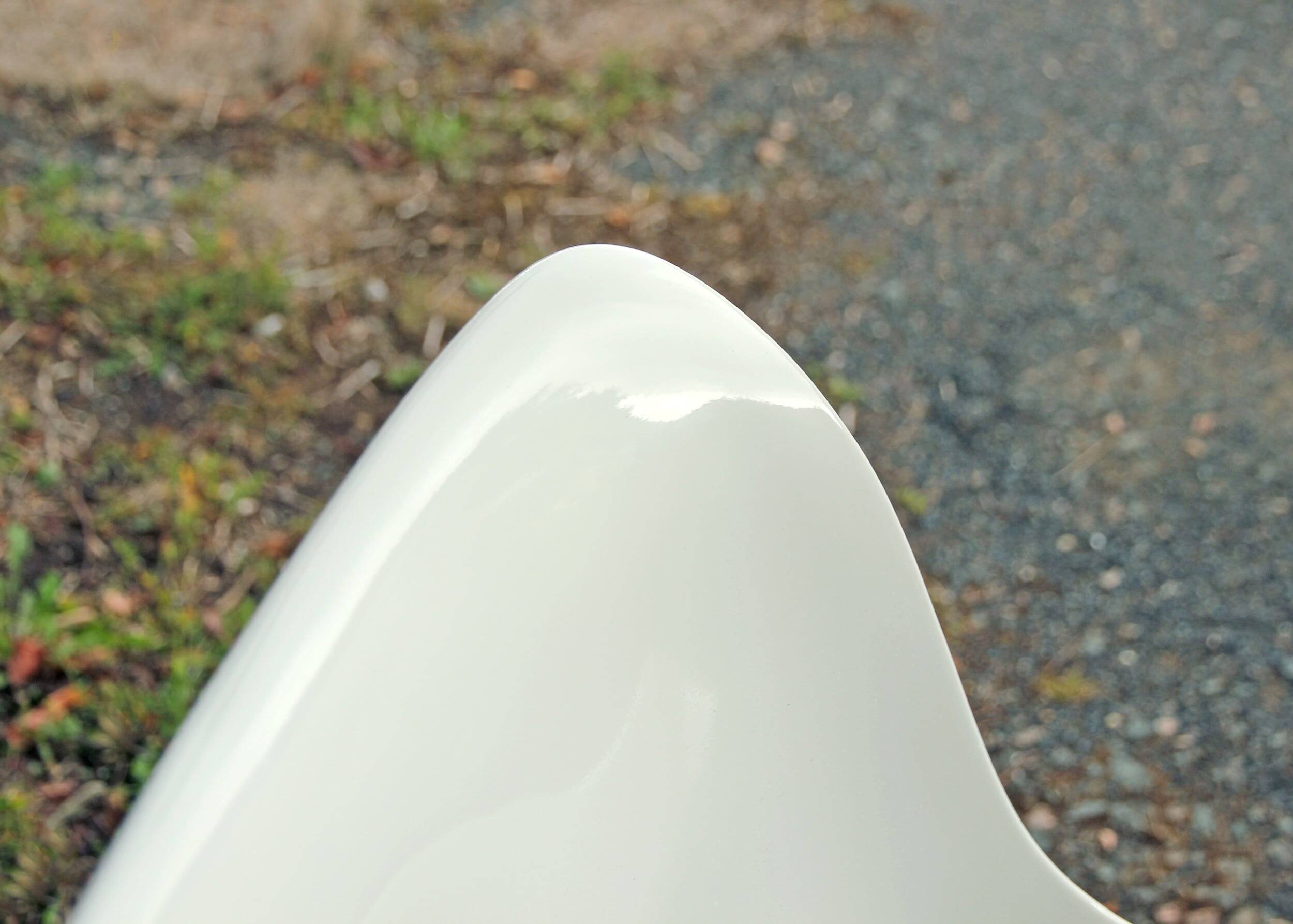 Set of 4 chairs by Michel Charron, organic design, 1970s