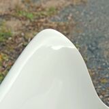 Set of 4 chairs by Michel Charron, organic design, 1970s