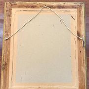 Period Mirror with Wooden and Gilded Stucco Frame – 19th Century Patina