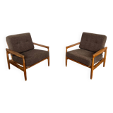Pair of Scandinavian armchairs by Erik Wørtz for Möbel-Ikea, 1960