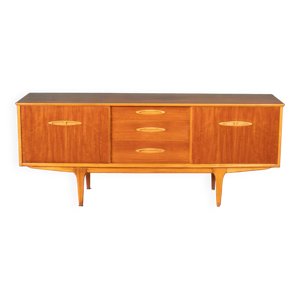Long buffet rétro en - portes coulissantes