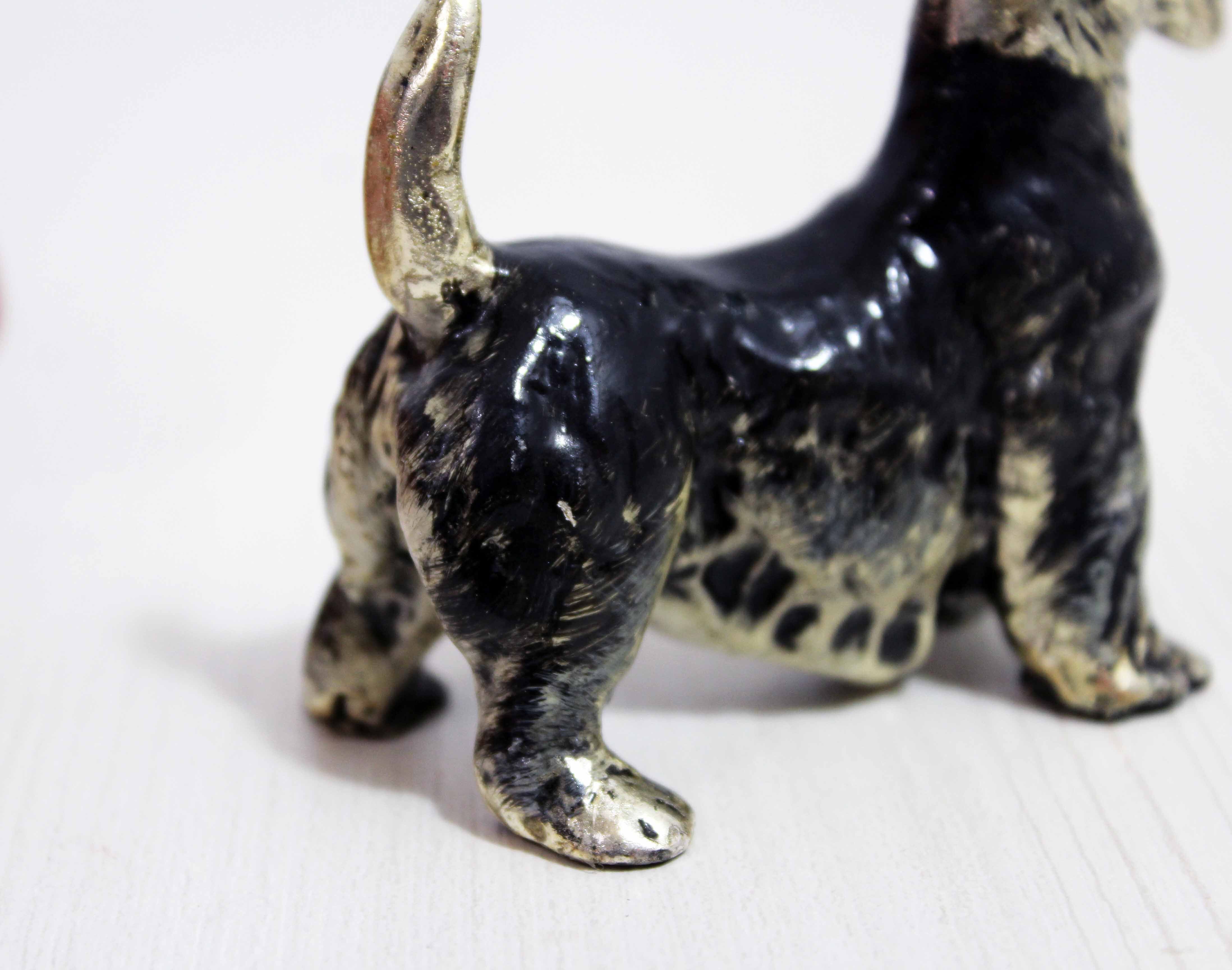 Scottish solid tin terrier