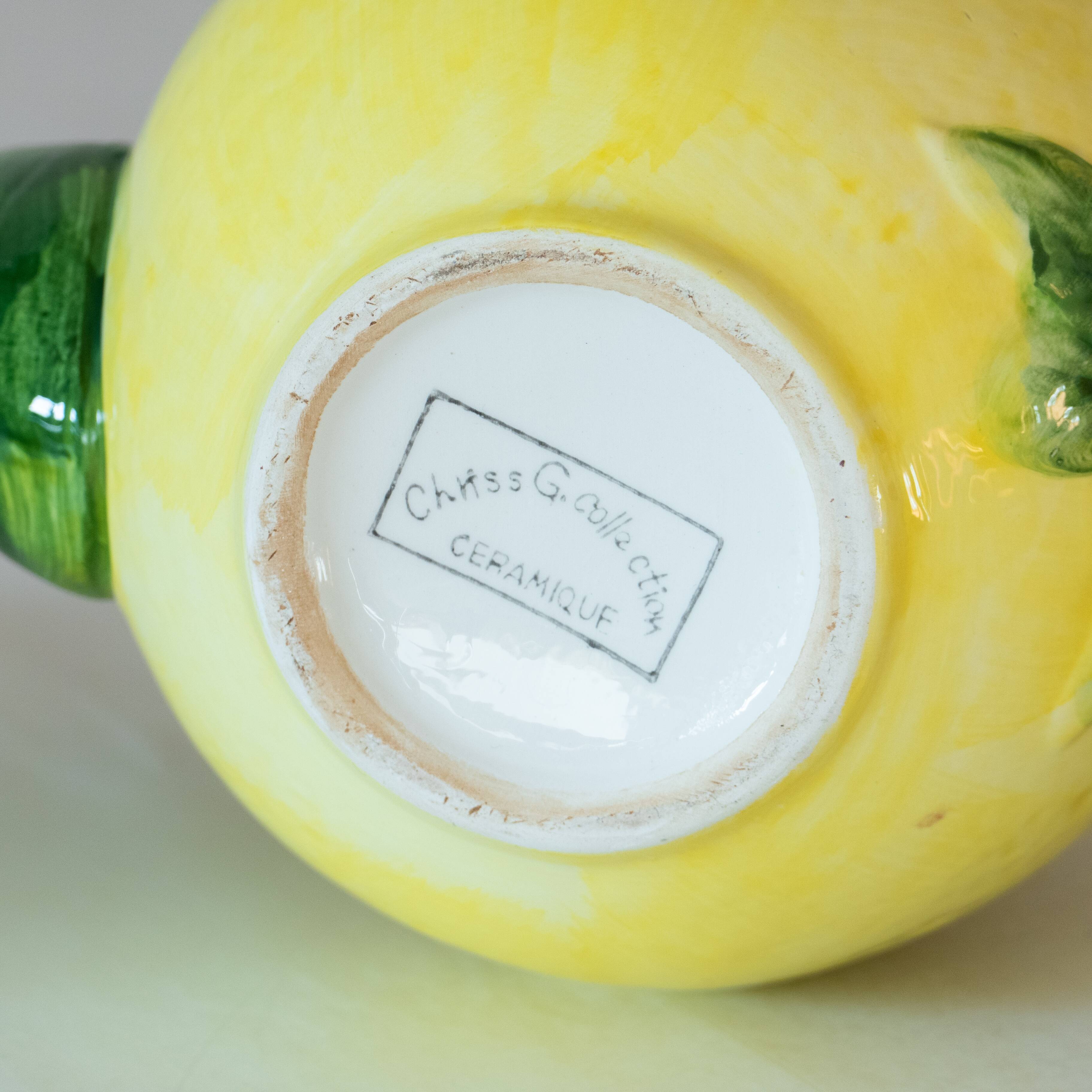 Lemon slurry tea/coffee set