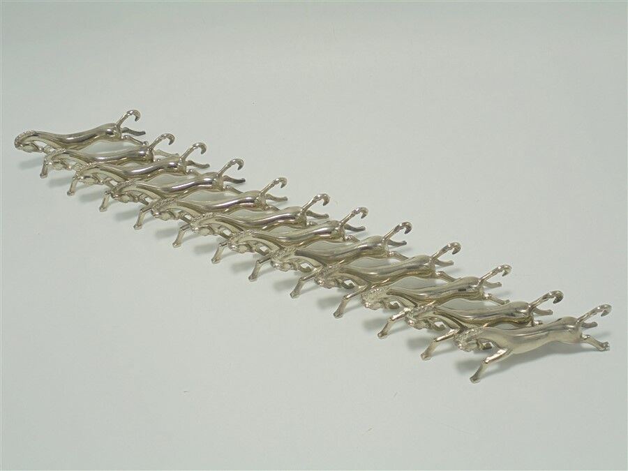 Set of 12 covered holders