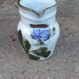 Set of 2 ceramic pitchers from Vallauris Kostanda and Thiry