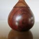 Scandinavian rosewood box, free form, 60s-70s