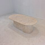 Italian marble coffee table 1980s