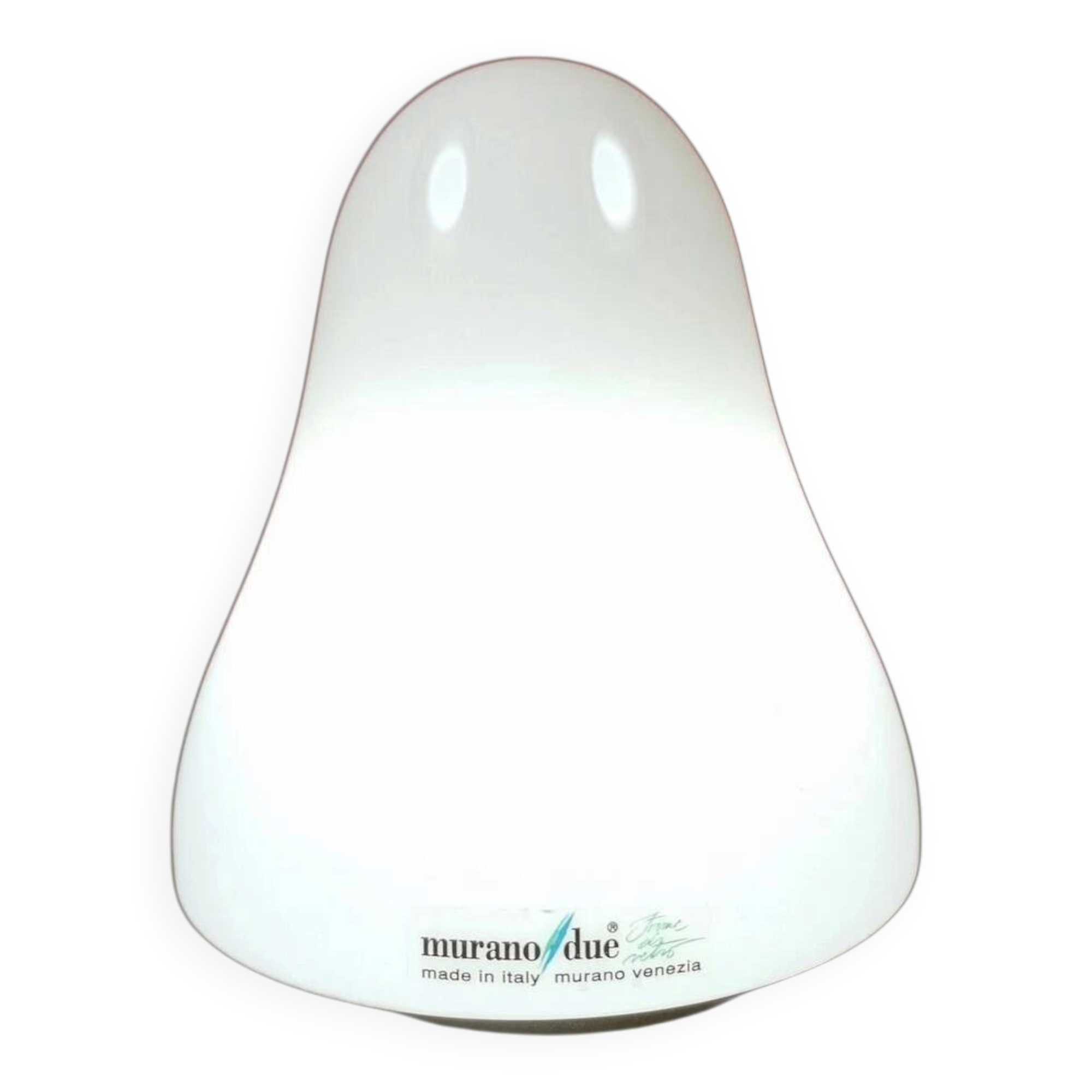 MURANO TWO Ghost Table Lamp Murano Glass by CARLO NASON 1990 Ghost