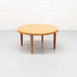 Round Danish Coffee table by Niels Bach