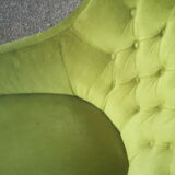 Toad green velvet lounge