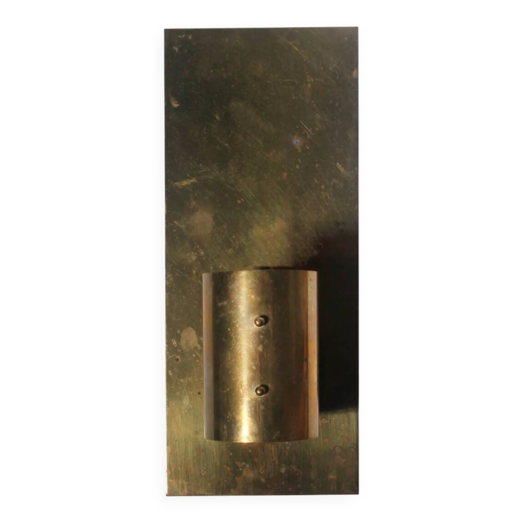 Mid-century Brass Candle Sconce From Colseth, Norway